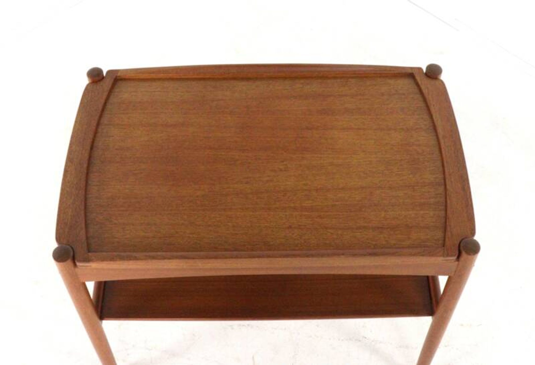 Poul Hundevad trolley with removable tray - danish design