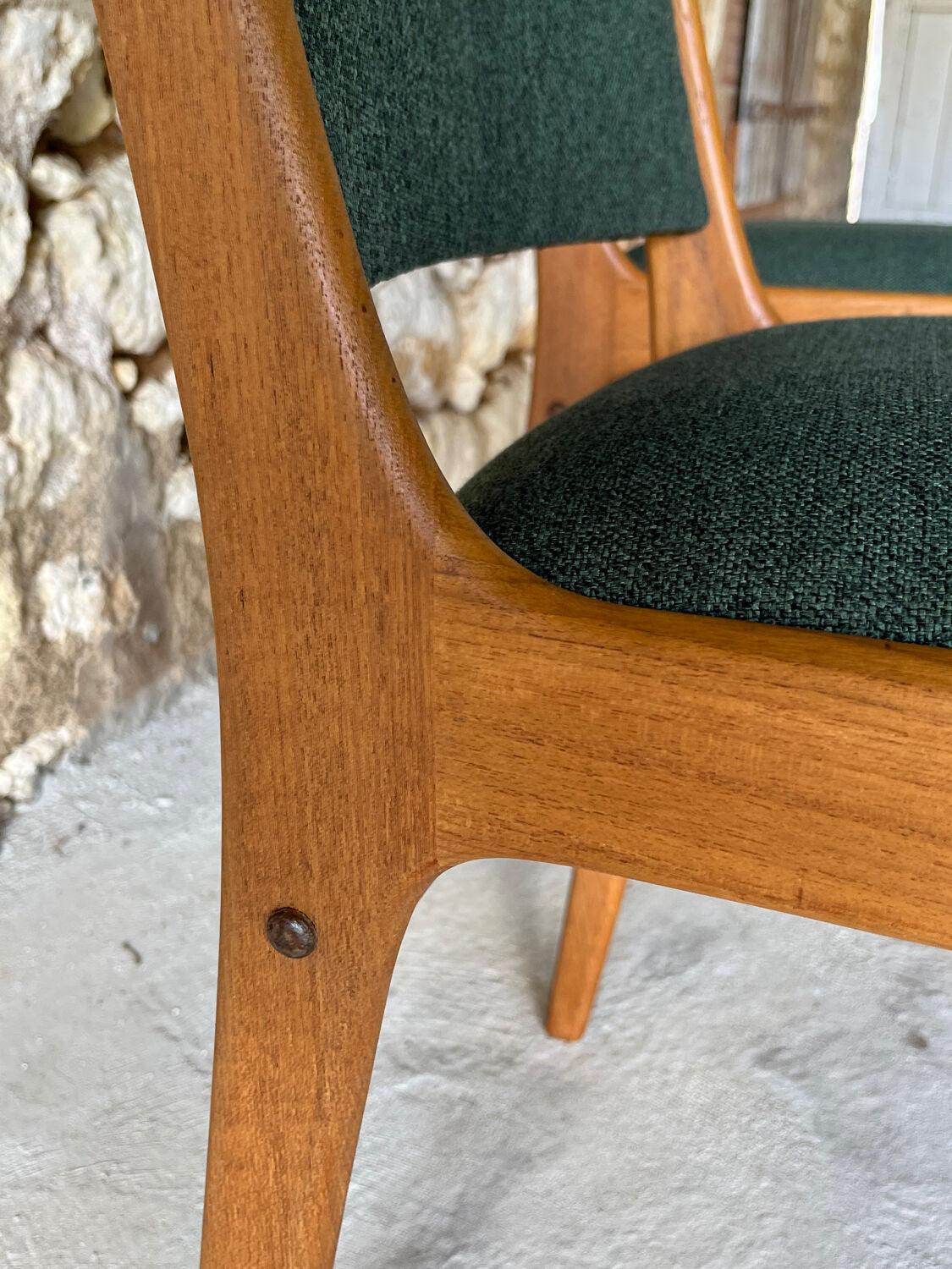 Pair of chairs by Johannes Andersen