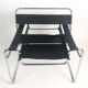 Pair of "vassily" model armchairs Marcel Breuer 1980