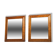 Set of 2 mirrors