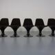 Orbit Chairs by Farner & Grunder for Herman Miller, 1970s, Set of 5