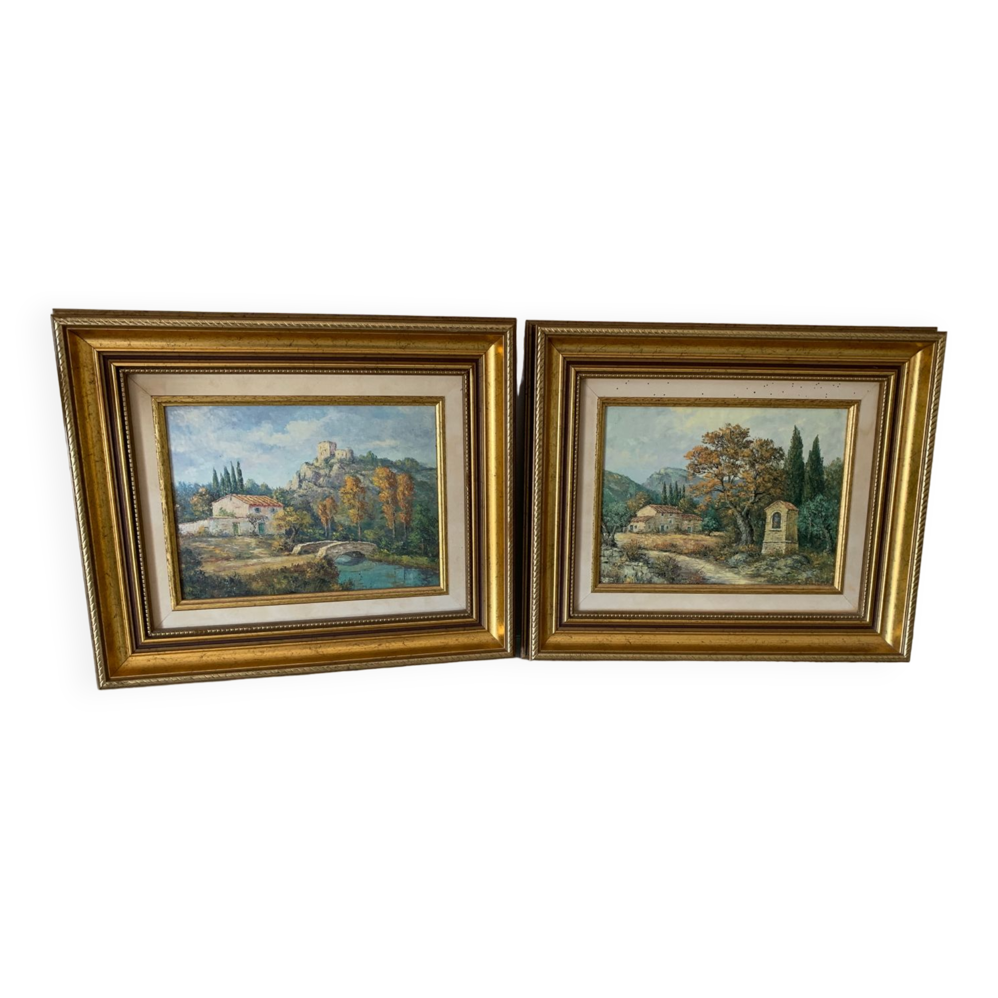 Pair of painting provence