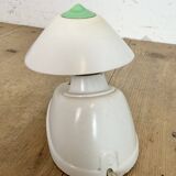 Vintage White Bakelite Table Lamp, 1950s