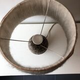Lamp Lampshade in wool vintage ceramic