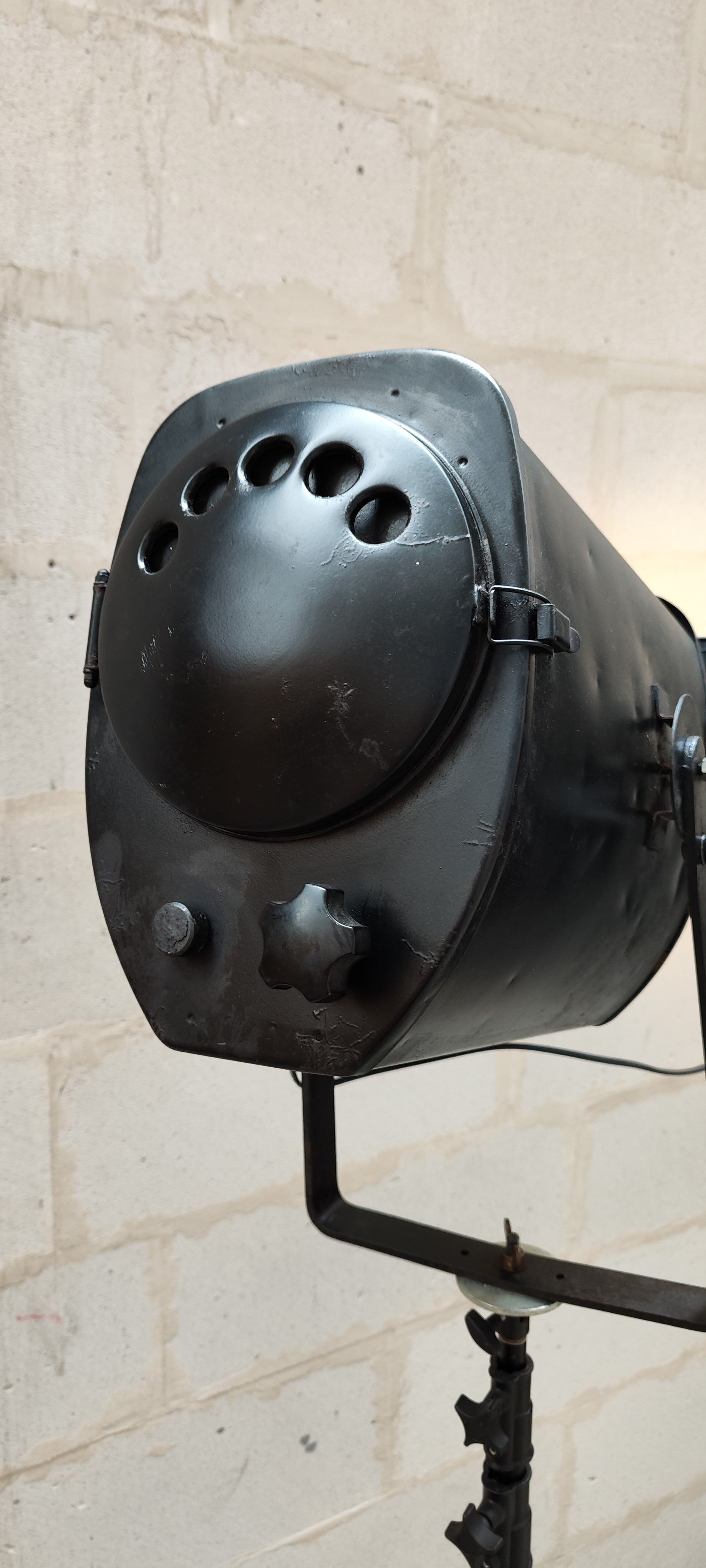 Former large cinema projector or theater 2kw Manfrotto