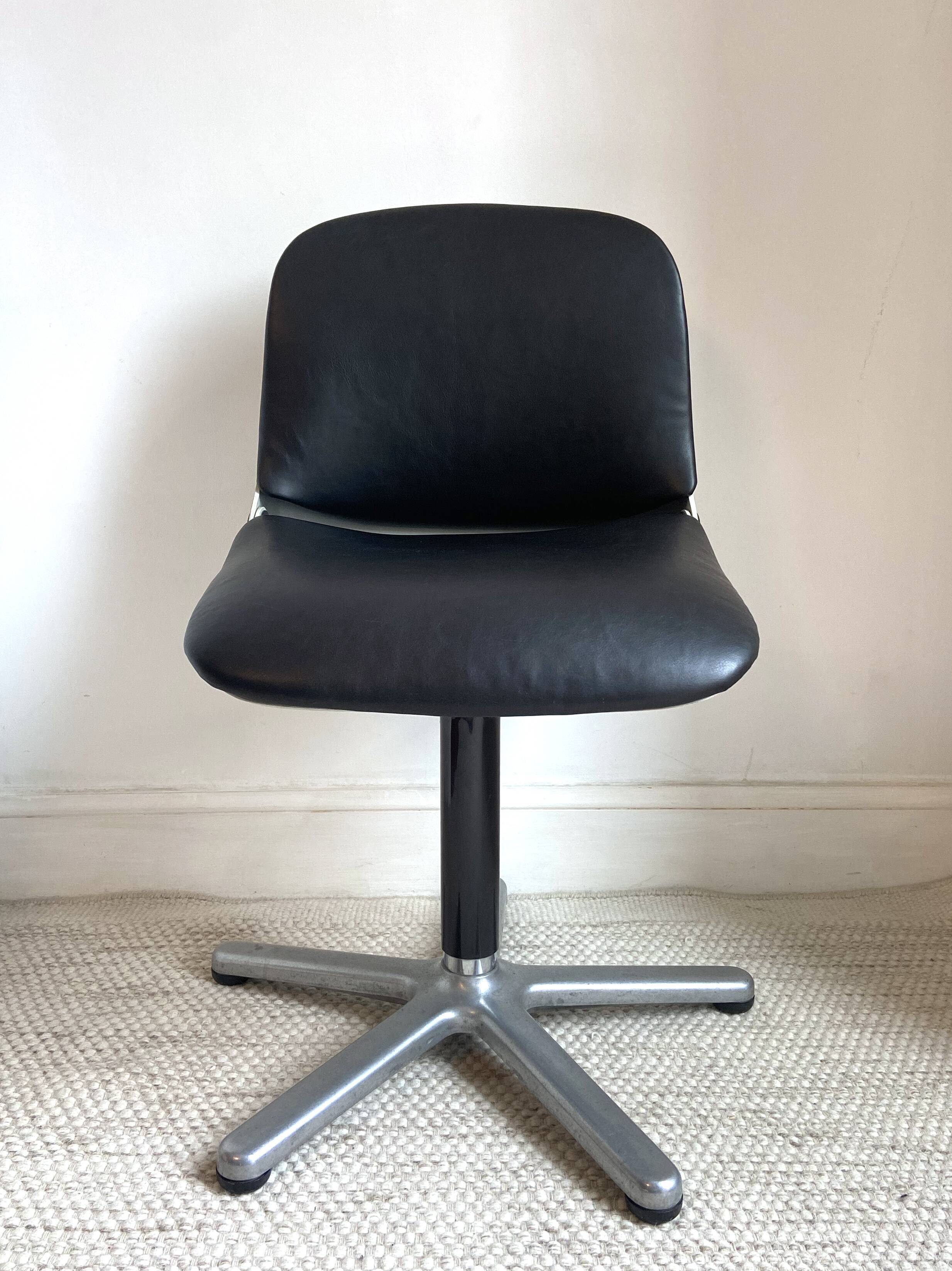 Chaise de bureau vintage Wilkhahn par Wilhelm Ritz