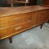 Scandinavian psyche chest of drawers from the 60s