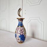 Petit Vase Cloisonné avec base en bois d'ébène