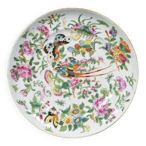 Assiette en porcelaine - papillons