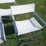 4 fauteuils cuir charme vintage metteur en scène