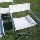 4 vintage charm leather director's armchairs