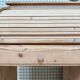 Bureau à rideau vintage, rénové