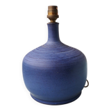 Blue lamp base Ludovic