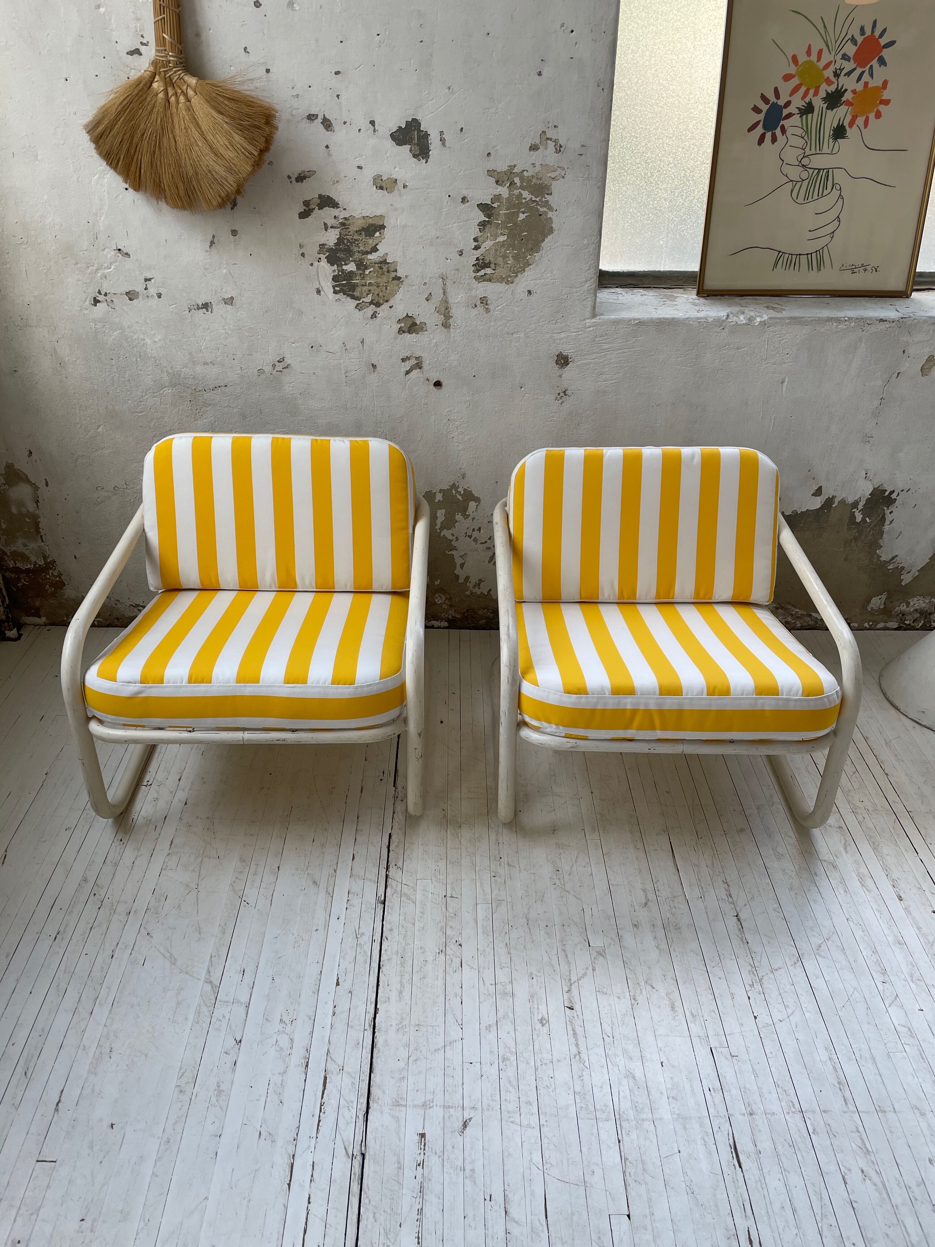 Pair of Prisunic chairs