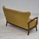 Années 1960, canapé danois 2 places de Søren Hansen pour Fritz Hansen, état d'origine.