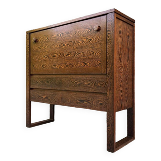 Meuble Secretaire Vintage, Bureau Ancien, Bar