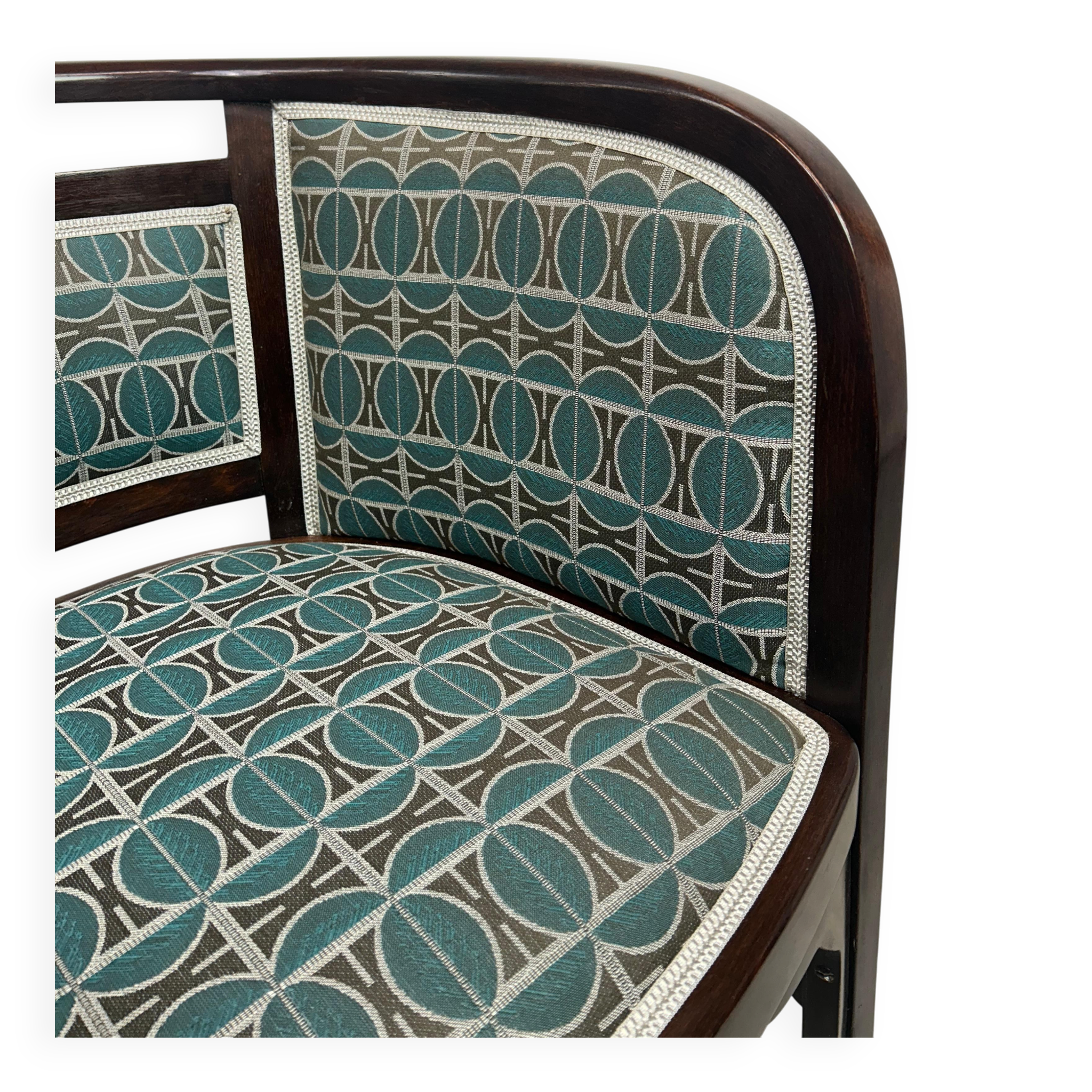 Jugendstil office chair by Otto Wagner for J&J Kohn