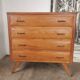 50's chest of drawers, compass feet