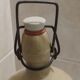 Glazed stoneware bottle