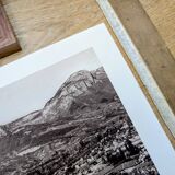 Chambéry, Savoie, photo print from 1942.