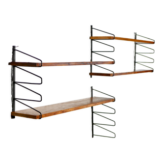 Set of modular shelves String style