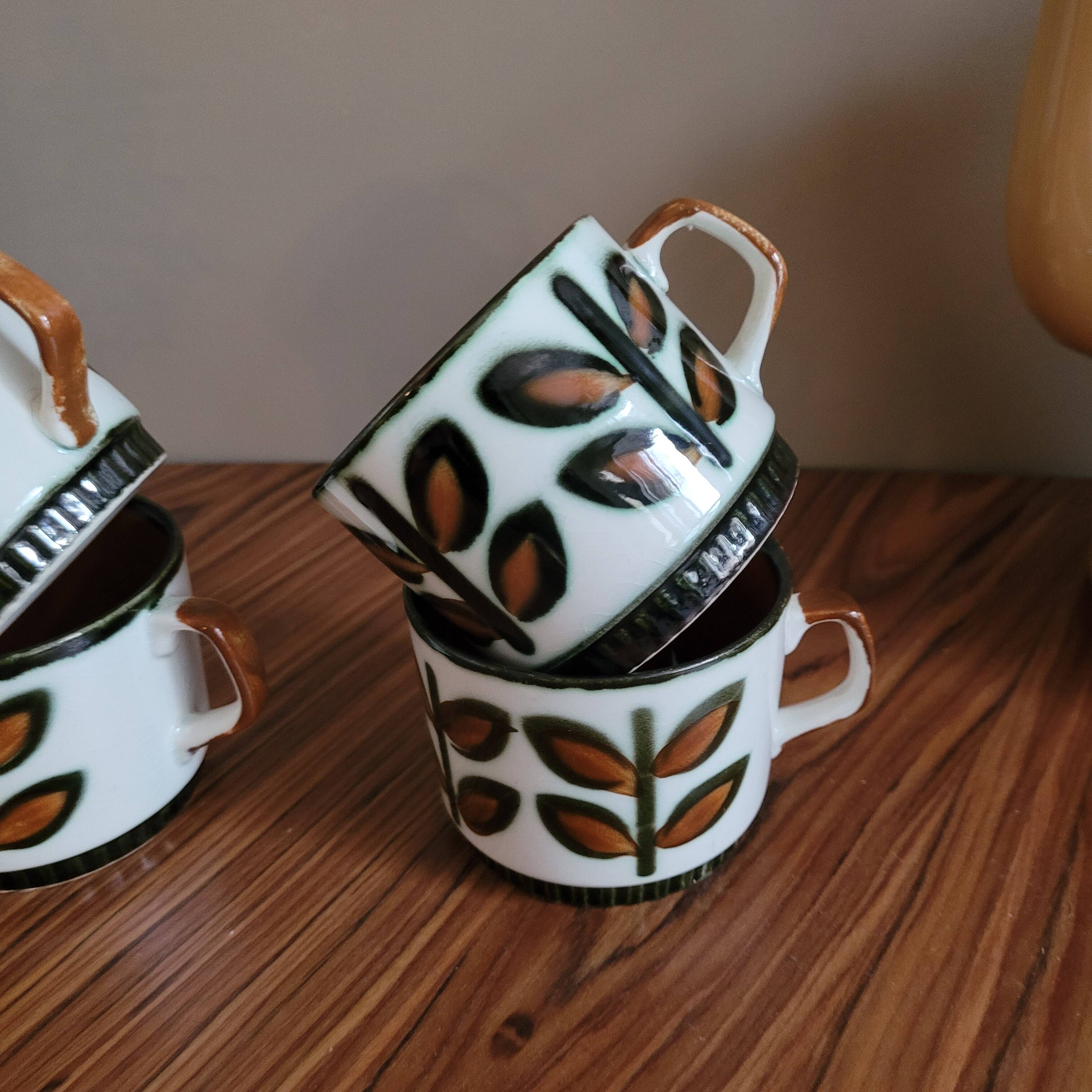 La Redoute x Selency set of 4 Rambouillet Boch cups