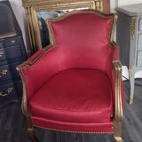 Armchair type shepherdess style Louis XV