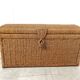 Coffre vintage en cordon de papier, 1970