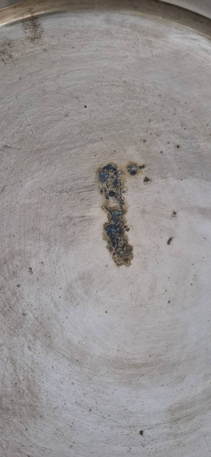 Gilded metal footed cup from the early 20th century