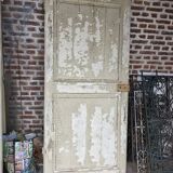 19th century double-sided partition door in solid oak