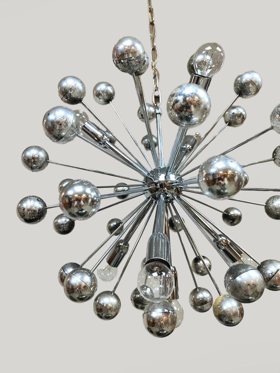 Vintage design chandelier Sputnik Cosack Leuchten 'Space Age'