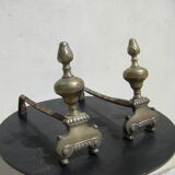 Paire de chenets anciens