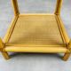Vintage rattan bedside from the 60s