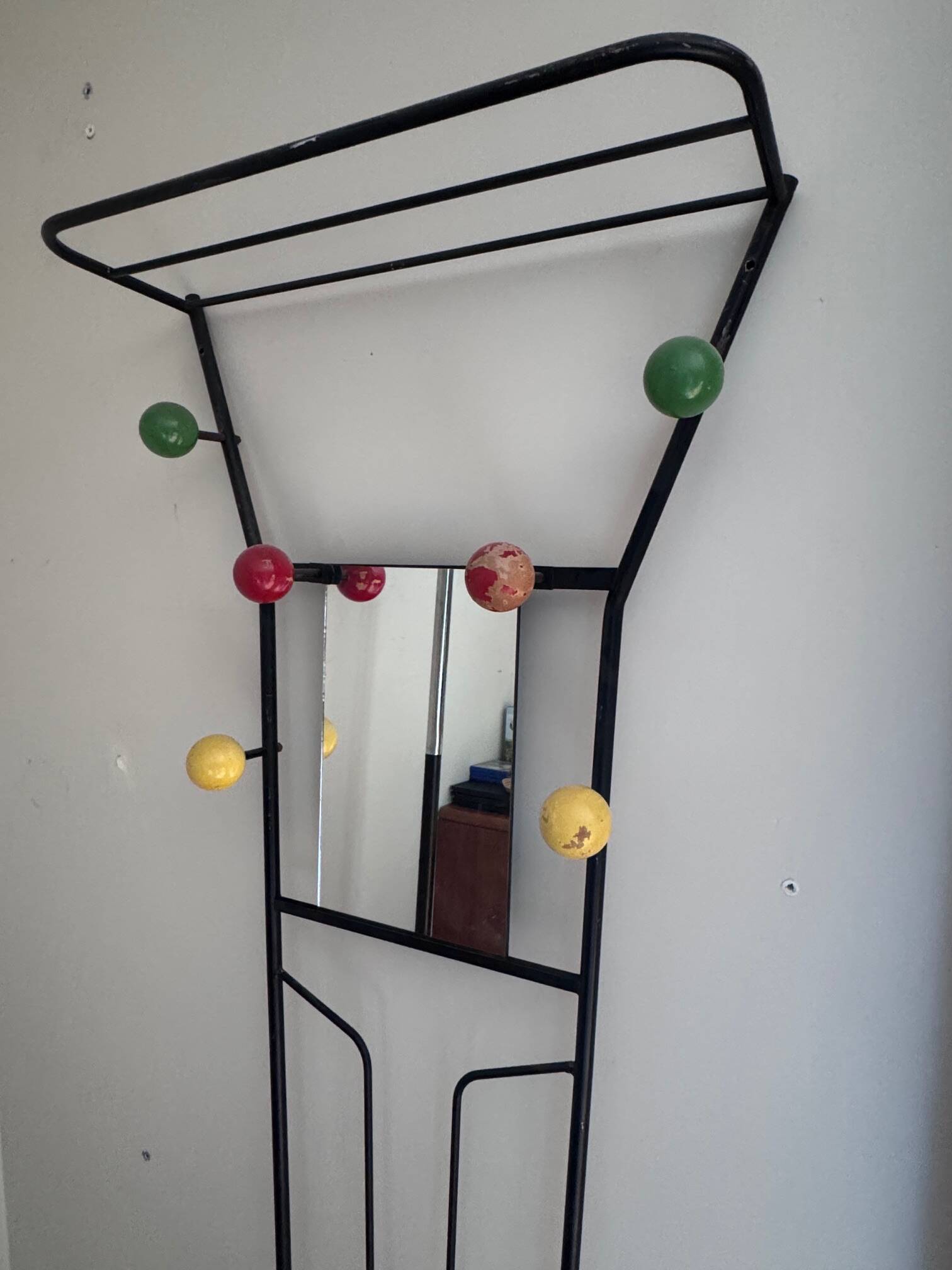 Cloakroom, coat rack