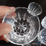 5 Verres cristal neufs