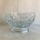 Glass fruit dish, 1960s