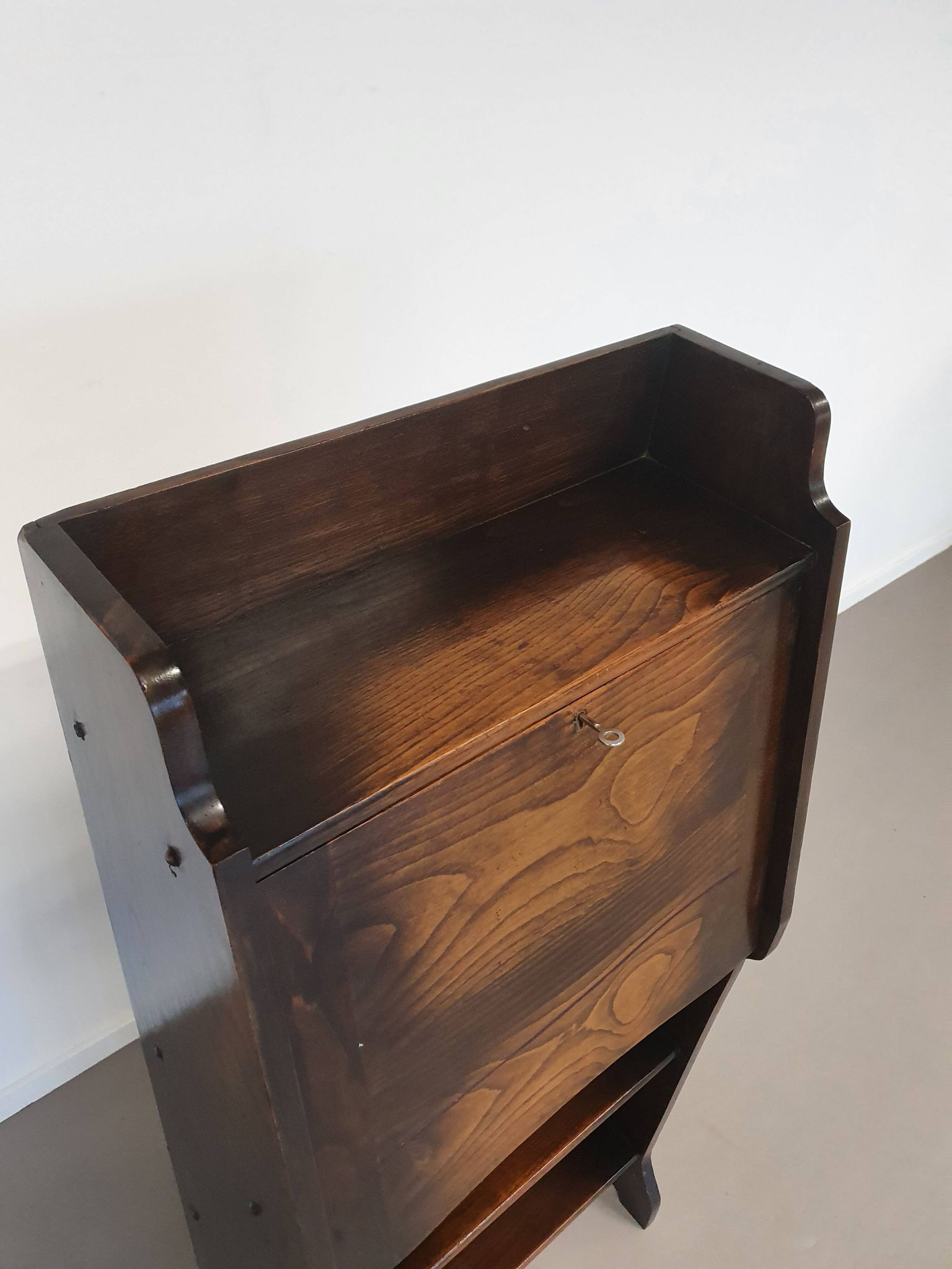 Interbellum small secretaire  Wide 54 -  Height 128 -  Depth 28 cm