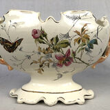 Planter of oblong shape on foot