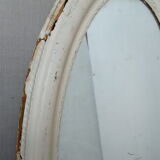 Old oval mirror 94-73 cm