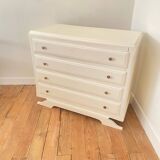 Vintage commode with moustache legs