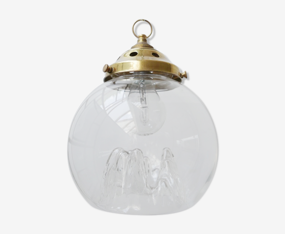 Suspension en verre soufflée
