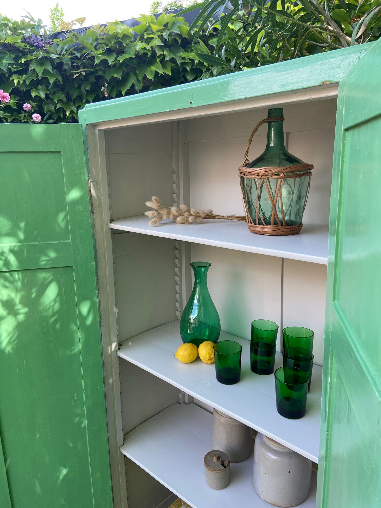Vintage workshop cabinet