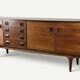 Scandinavian enfilade in rosewood – 1960s