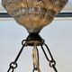 Art Deco chandelier with 4 lights, 1930.