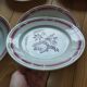 Set of 6 antique Badonviller flat plates in decorated earthenware.