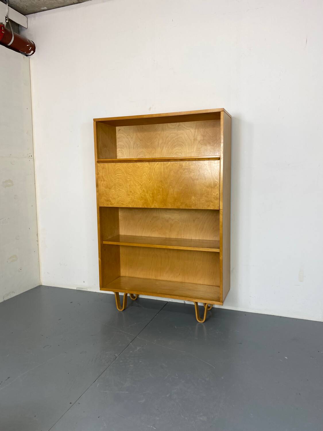 Bureau de Secrétaire Highboard Moderniste Mid-Century Bb04 par Cees Braakman pour Pastoe, 1950s