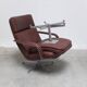 Early 'F141' lounge chair with ottoman by Geoffrey Harcourt for Artifort, 1972