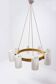 Chandelier by Uno & Östen Kristiansson for Luxus, 1960s