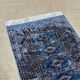 Pakistani handmade wool and silk rug - 1m85x63cm