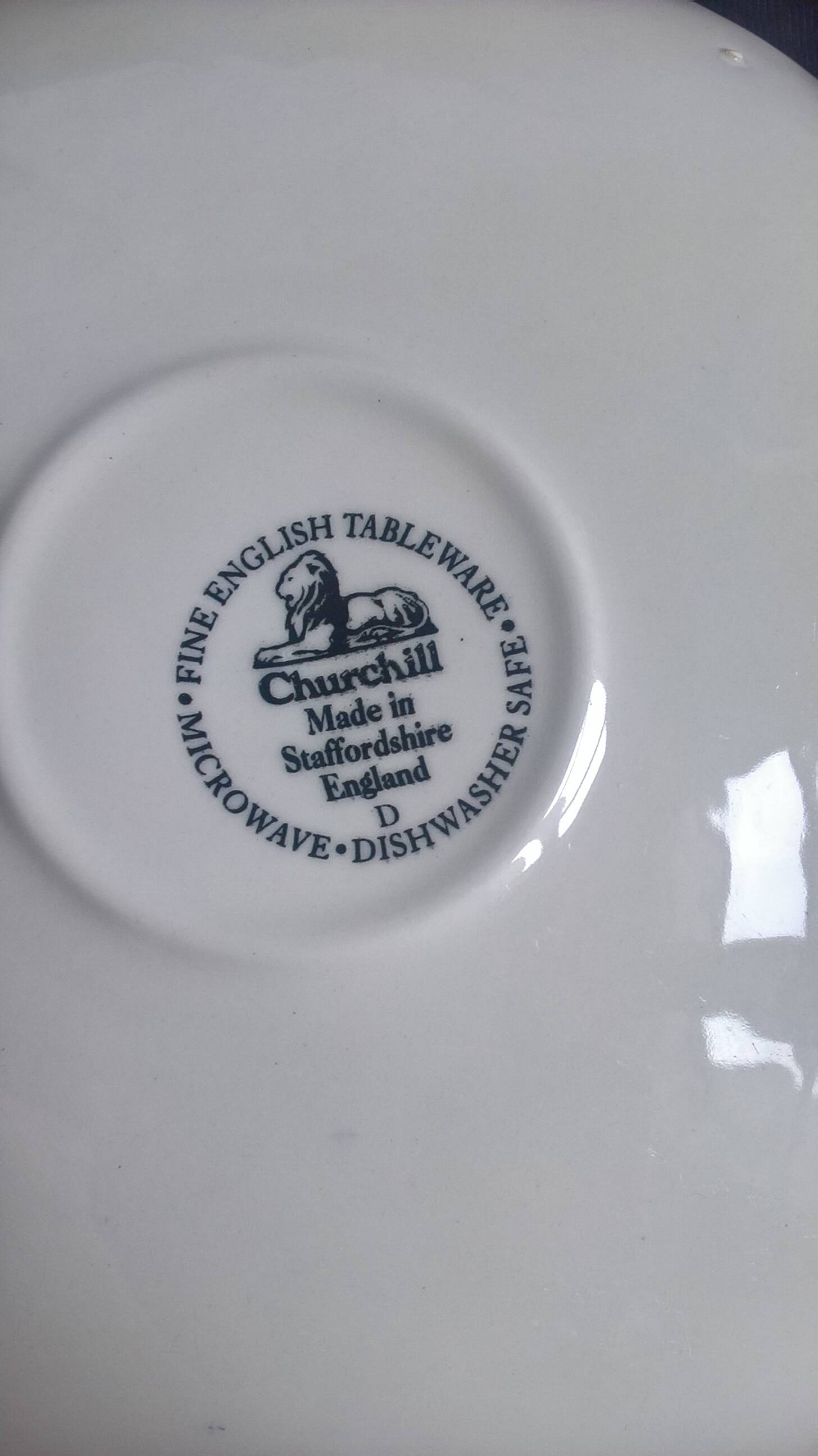 Churchill "Rosetta" English teacup